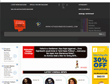Tablet Screenshot of hotnsourmoviechannel.com